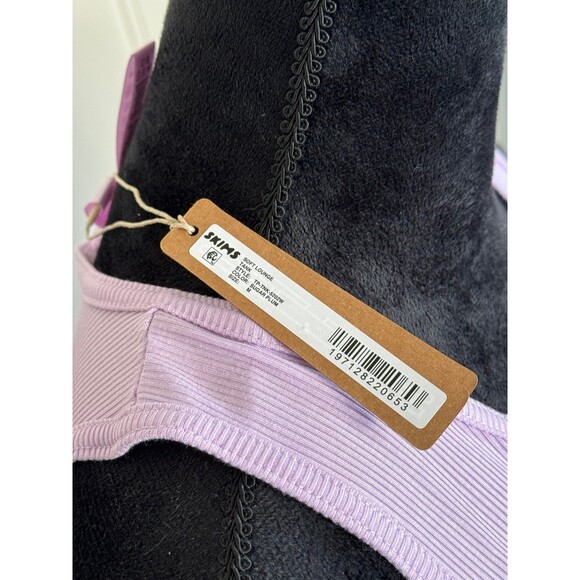 Skims Soft Lounge Split Neck Tank Sugar Plum Size Medium - Picture 6 of 8